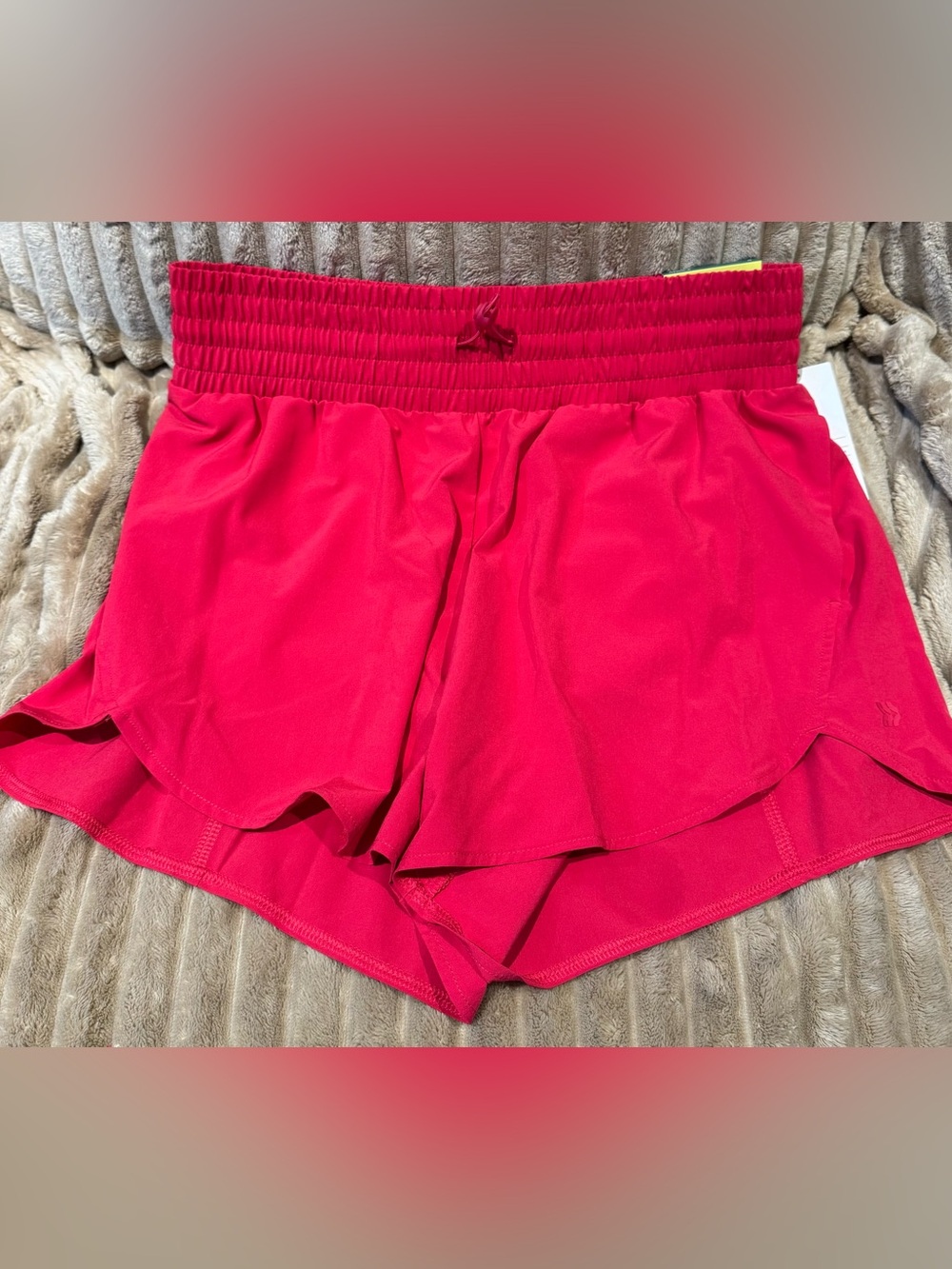 Target Women’s Bright Pink Athletic Shorts with Elastic Waist